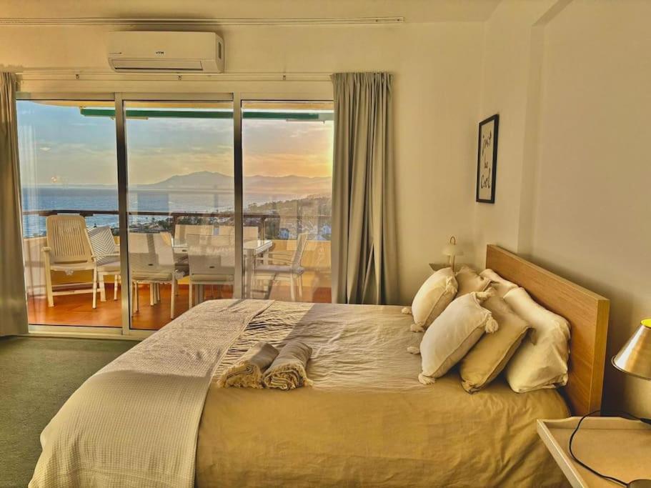 Panoramic Ocean Sunset View